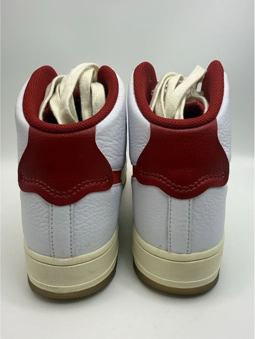 Nike Air Force 1 High Retro Sculpt Summit White Red DC3590 100 Size Womens 9